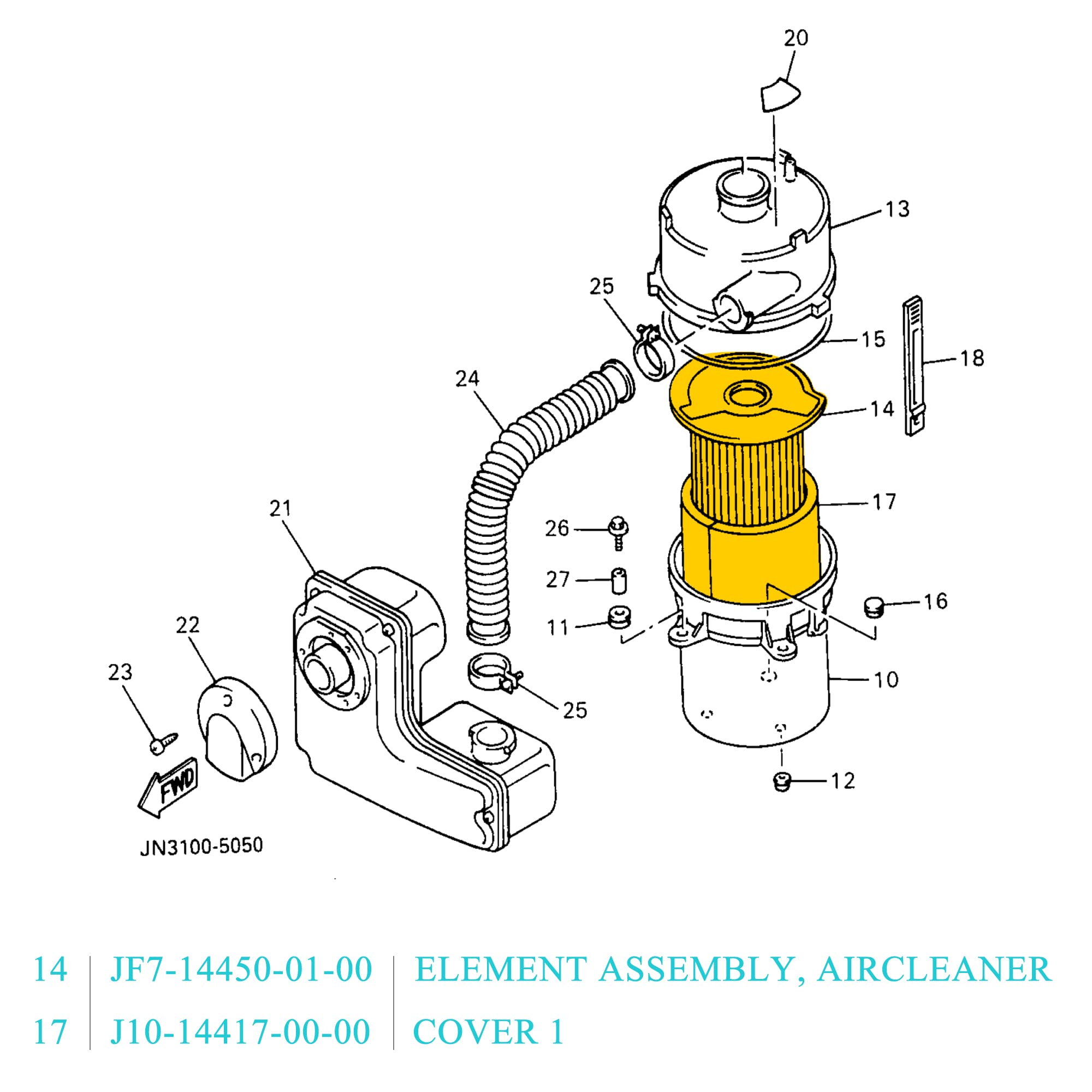 10L0L parts next to ruler showing scale for easy fit confirmation