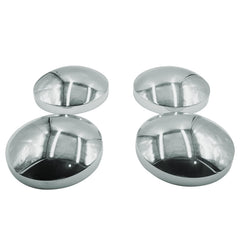 1409KMT close-up of chrome finish showing corrosion-resistant surface