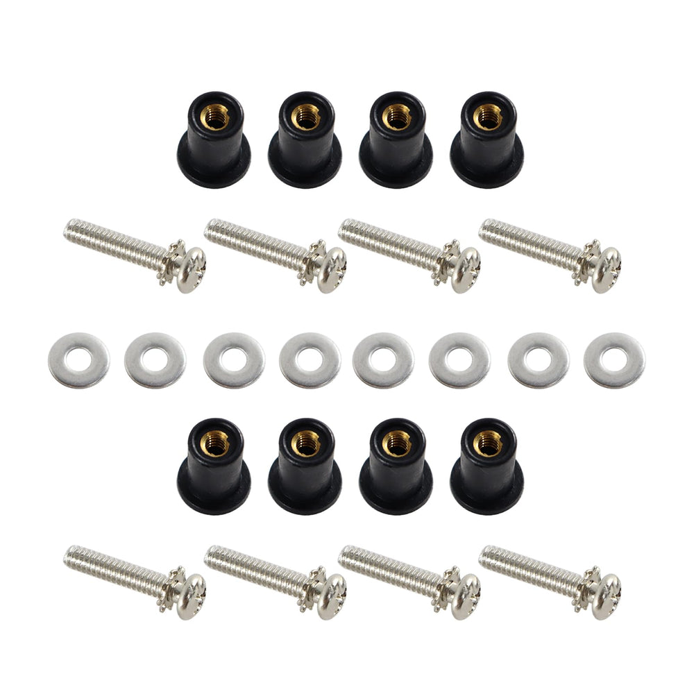 1409KMT packaging with all eight screws washers and well nuts for complete replacement