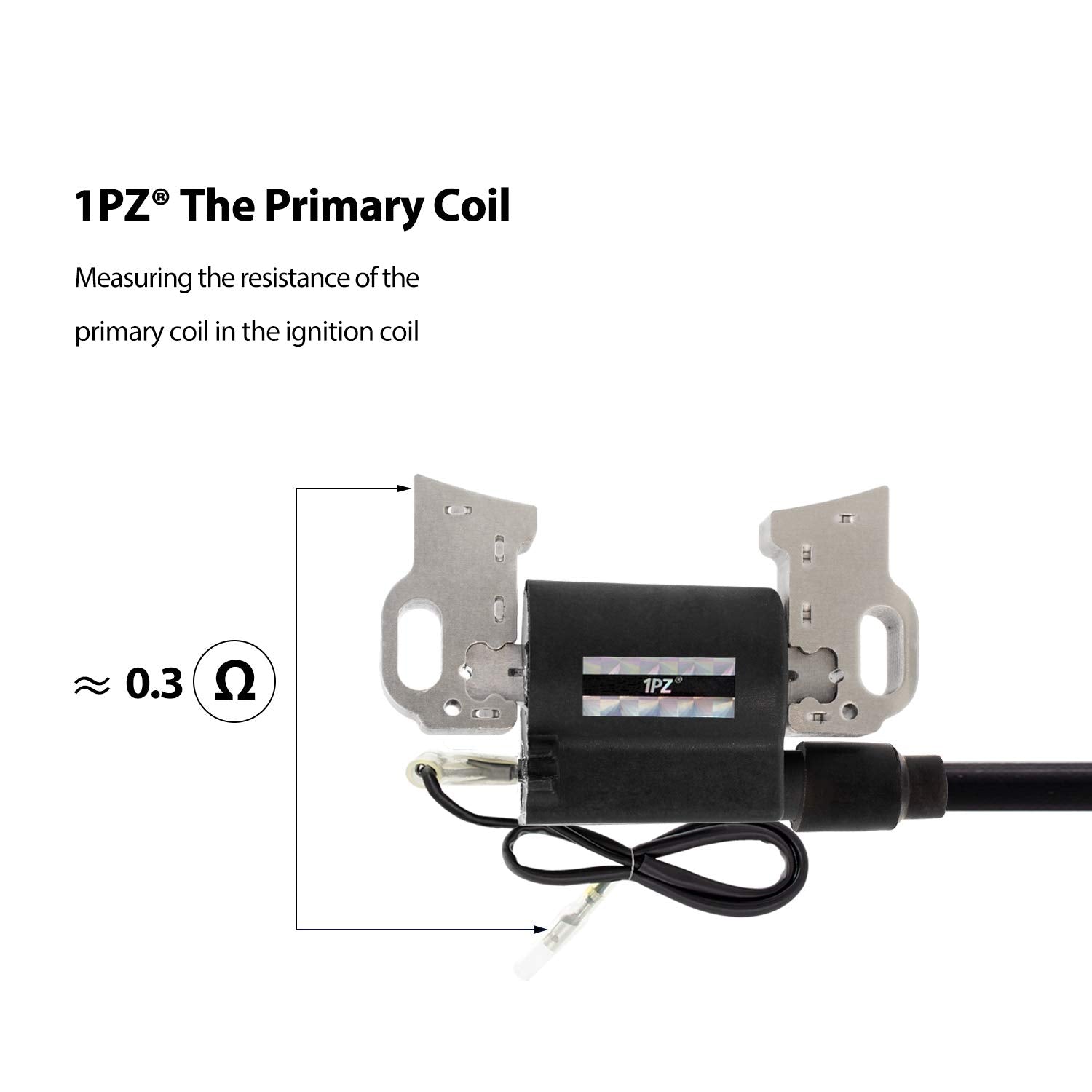 1PZ coil and plug packaged in branded box protecting parts during shipping