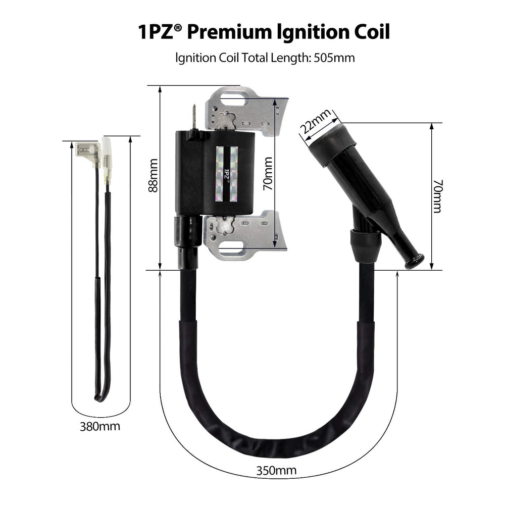 1PZ spark plug closeup showing clean electrode for reliable ignition