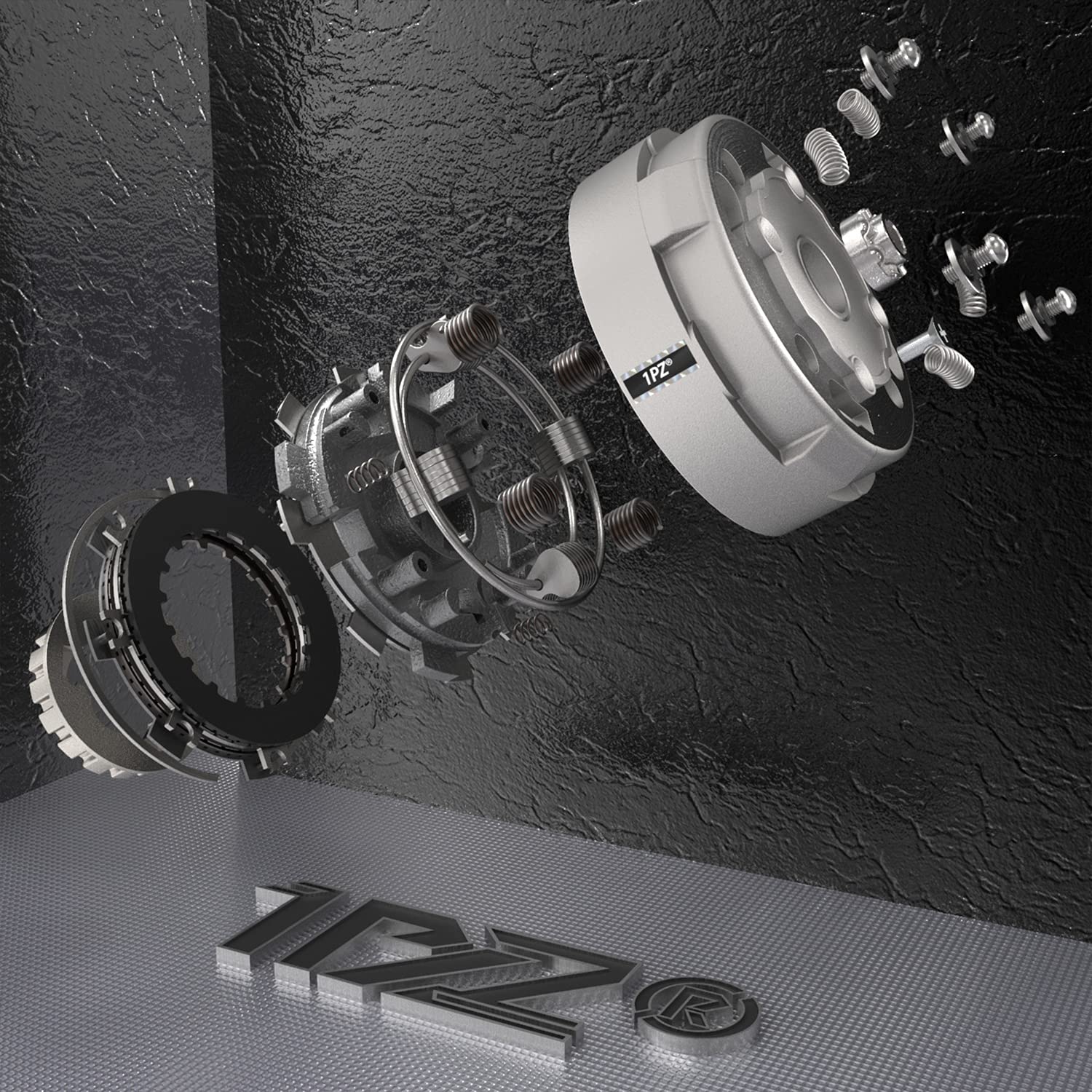 1PZ TA1-17T next to ruler to display 4.5-inch diameter and sizing assurance