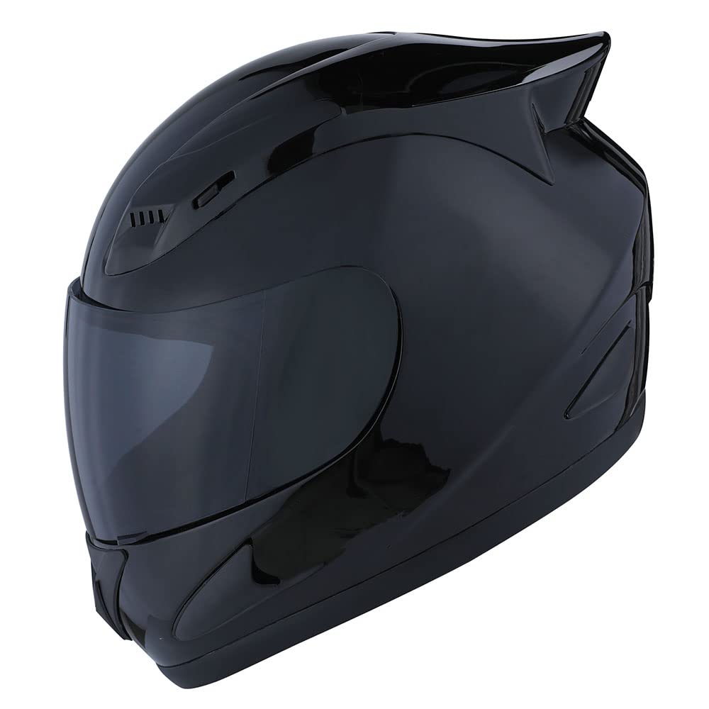 1Storm helmet side profile highlighting aerodynamic shell and spoiler benefit: improved stability