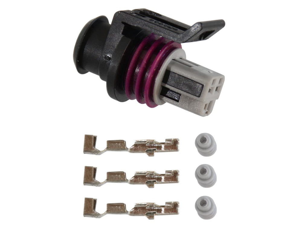 269 Motorsports GT150 Packard connector detail aiding fast wiring and reliable electrical contact