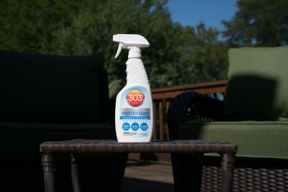 303 Products restoring fiberglass gelcoat surface to bring back original color