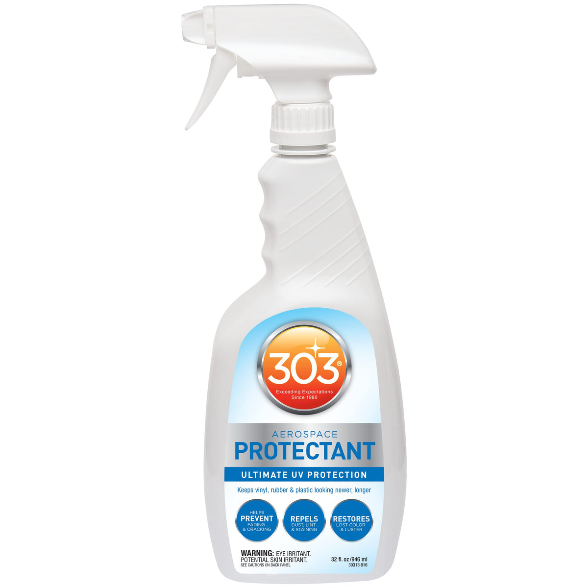 303 Products front label on 32 ounce bottle showing product identity and size