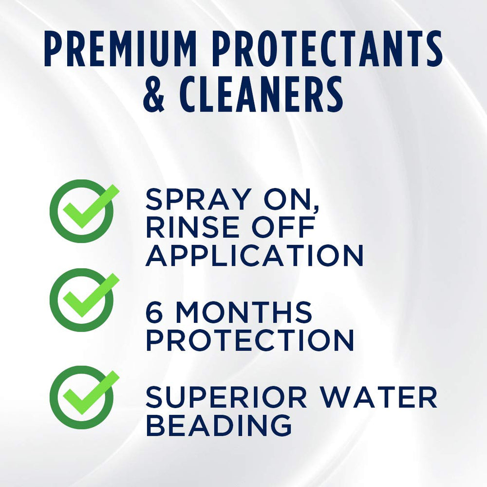 303 Products being sprayed on a car door for quick touchless application
