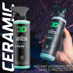 3D GLW spray nozzle closeup illustrating precise misting for even coverage
