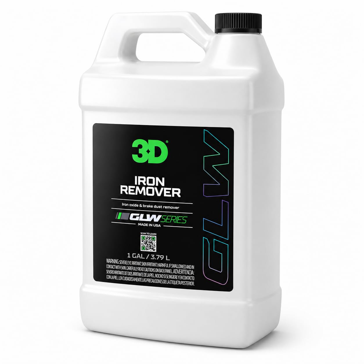 3D gallon bottle front view showing product and professional capacity benefit