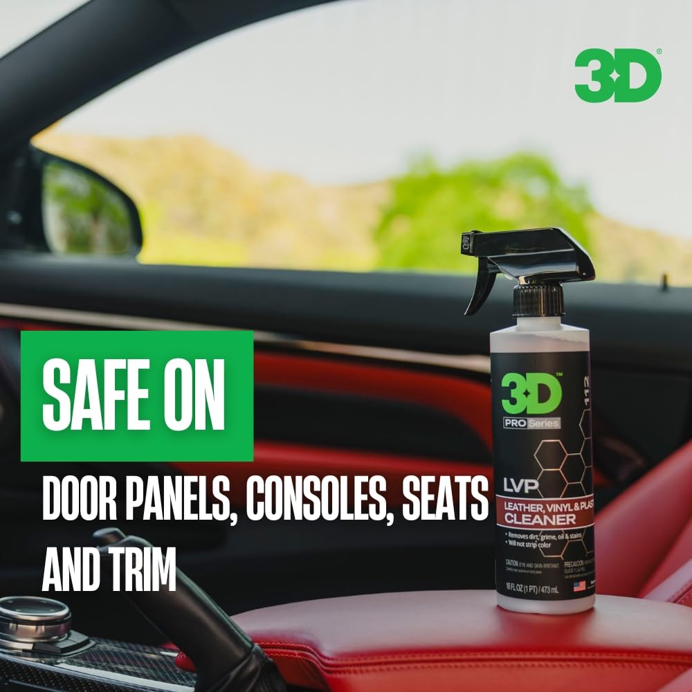 3D LVP applied to dashboard trim revealing clean, streak-free finish