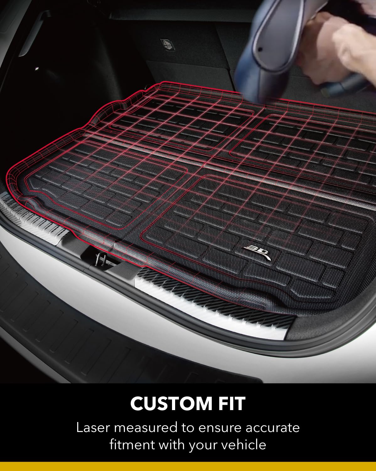 3D MAXpider installed side angle fitting BMW X7 contours precisely