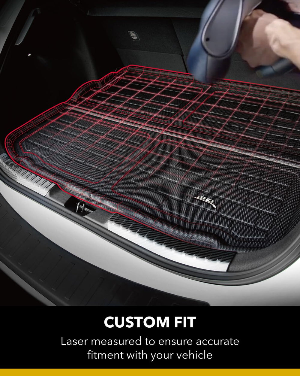 3D MAXpider installed side angle fitting BMW X7 contours precisely