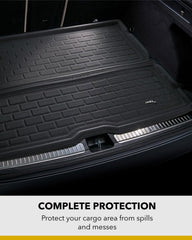 3D MAXpider raised edge detail containing spills and debris effectively