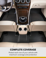 3D MAXpider rear row mat set covering entire back footwell for full protection