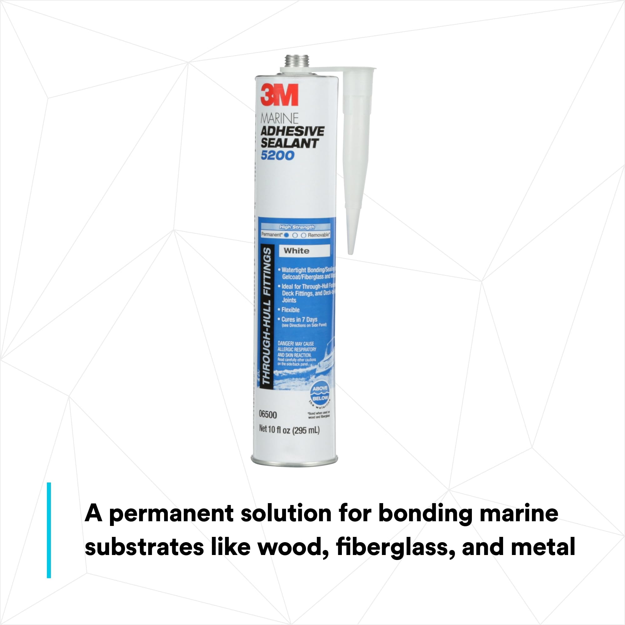 3M 5200 being dispensed with caulk gun — consistent bead for professional work
