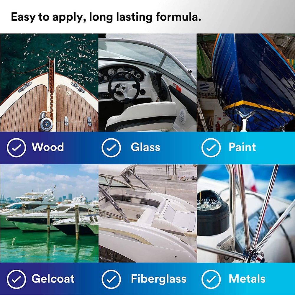 lifestyle view of 3M 5200 used on boat deck hardware showing professional results