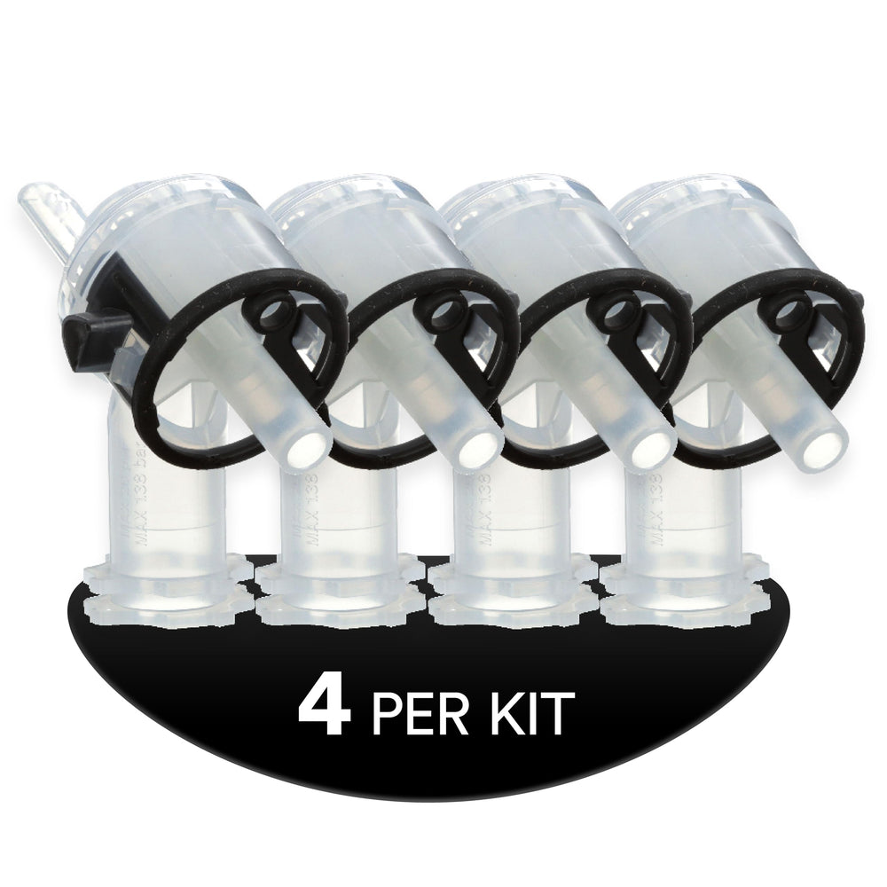 3M Accuspray front packaging showing 4-pack clear atomizing heads and easy replacement benefit