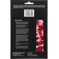 3M red amber clear sheets displayed to match lens colors