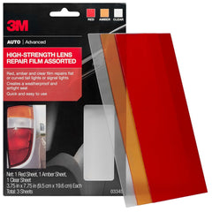 3M film applied on curved taillight demonstrating tight adhesion
