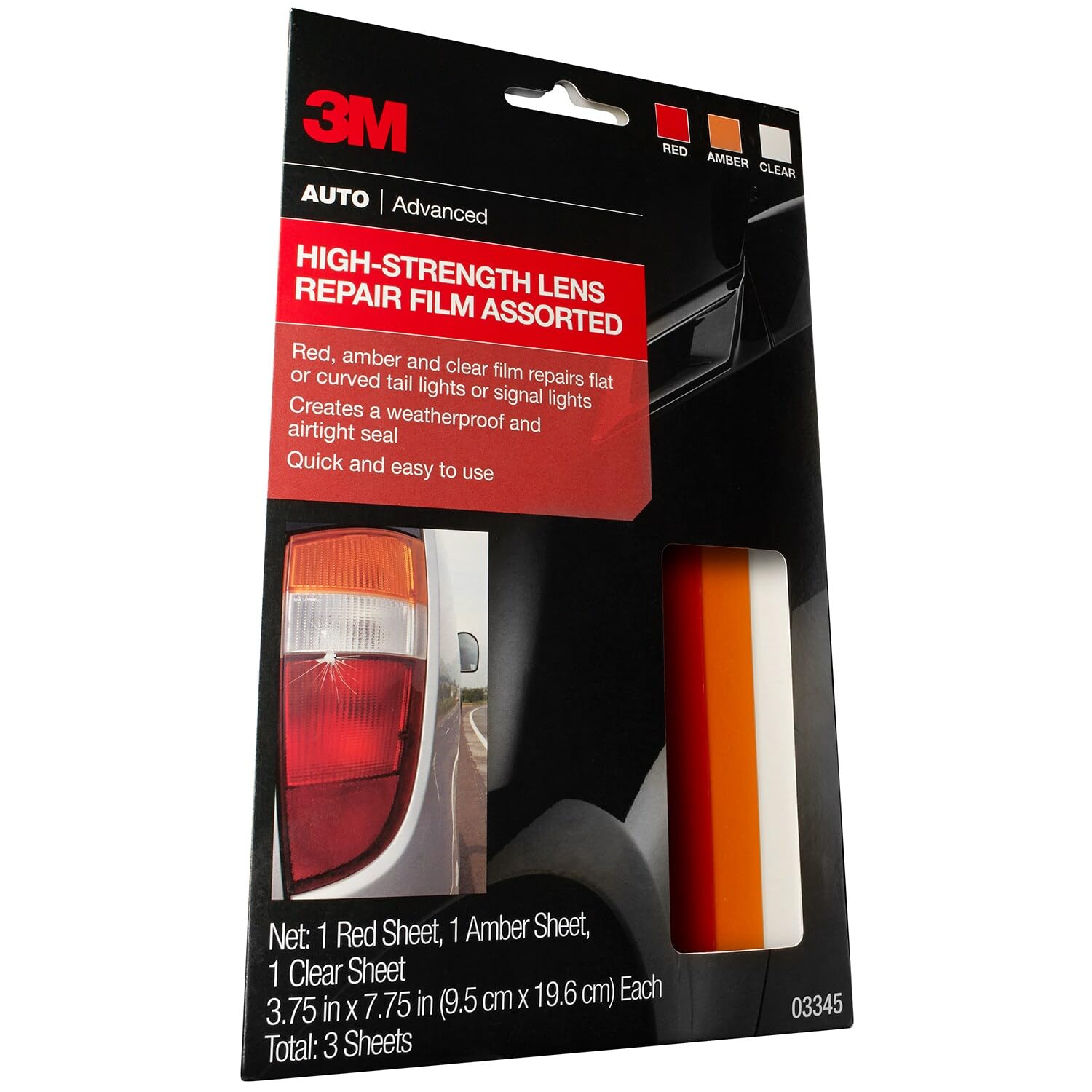 3M close-up of film texture showing clarity and durability