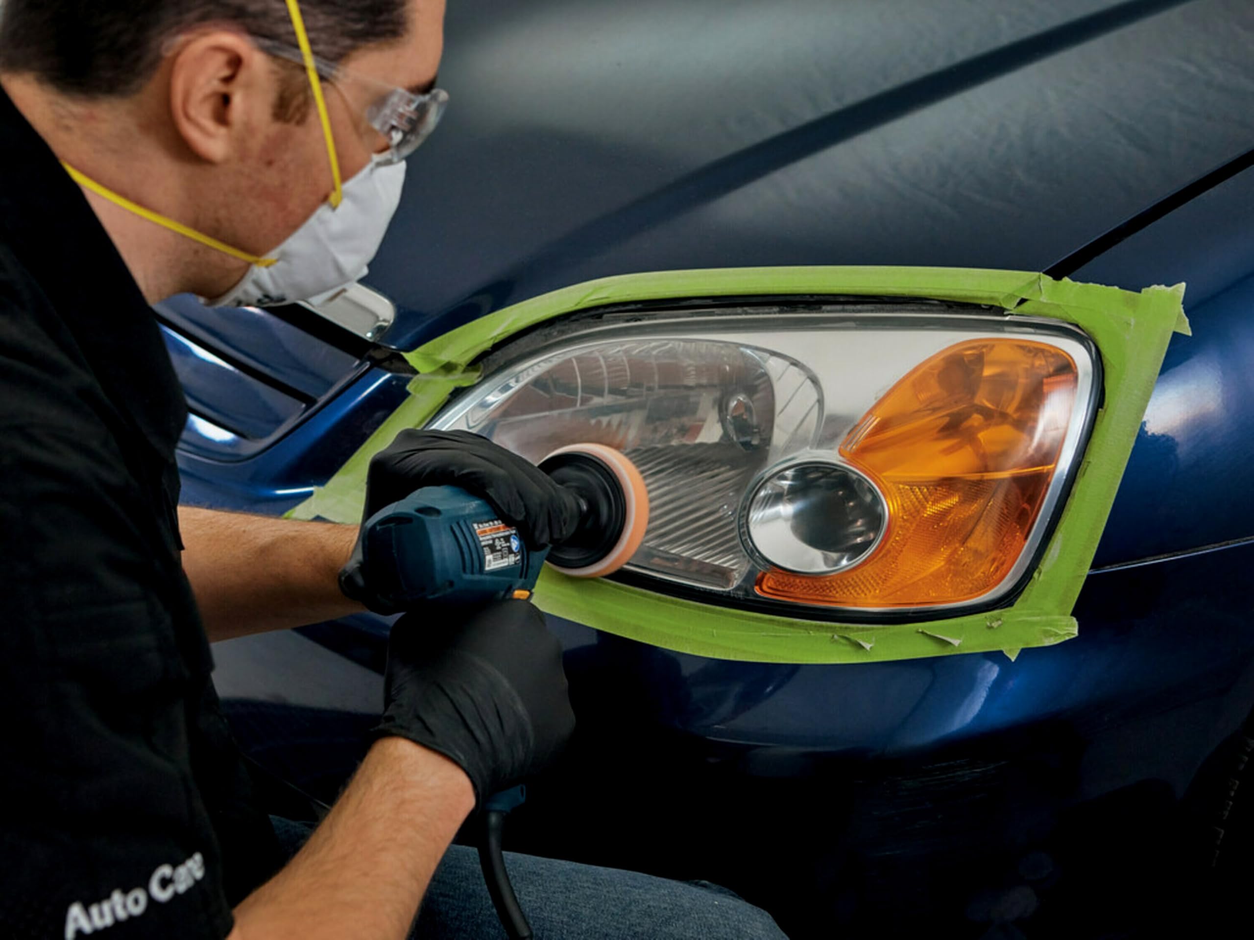 3M masking tape and accessories staged for safe paint and trim protection