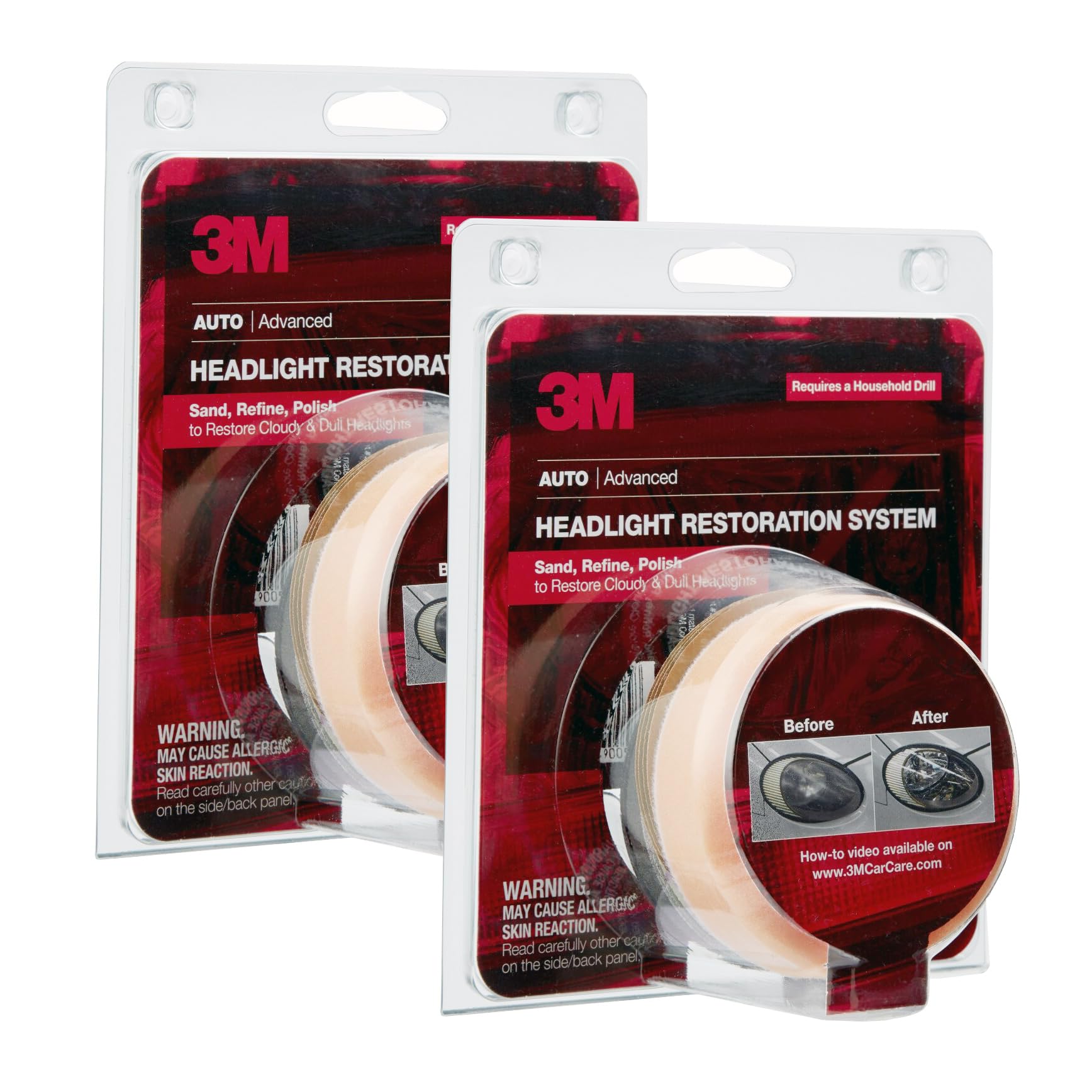 3M kit front packaging showing included restoration parts and benefits