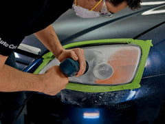 3M Trizact refining disc macro showing structured surface for uniform refinement