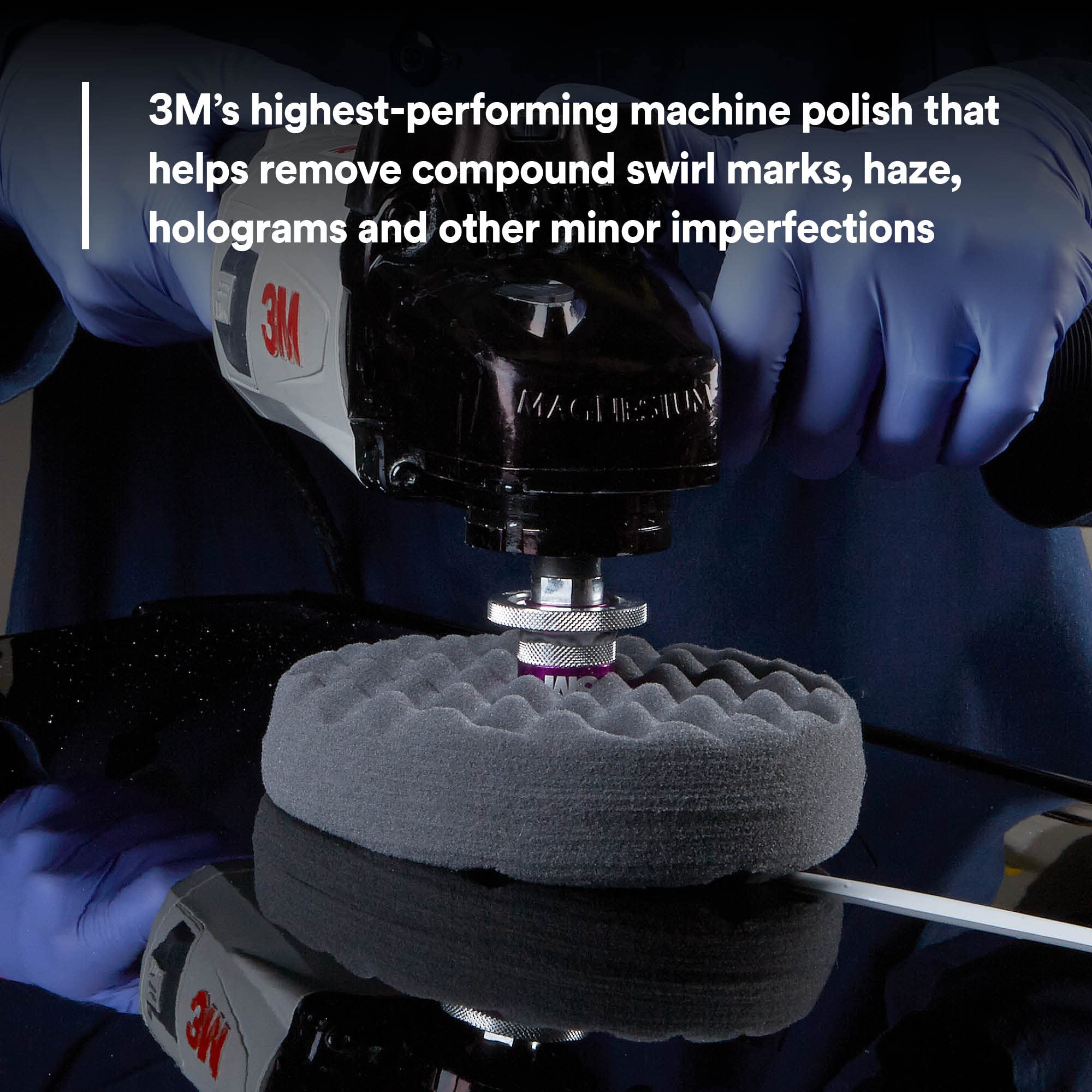 3M Perfect-It EX polish texture closeup showing creamy consistency for controlled spread