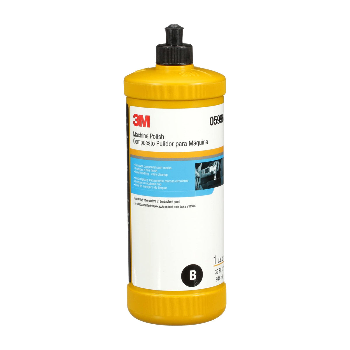 3M Perfect-It front label showing product name and size for clear identification