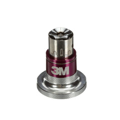 3M adaptor front view showing compact durable design and fast pad changes