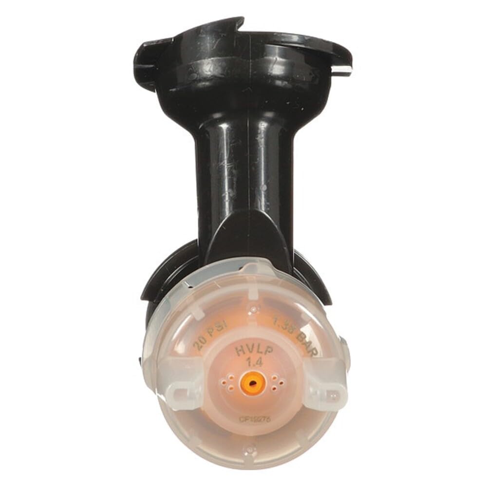 3M atomizing head front view showing nozzle detail and improved pattern control
