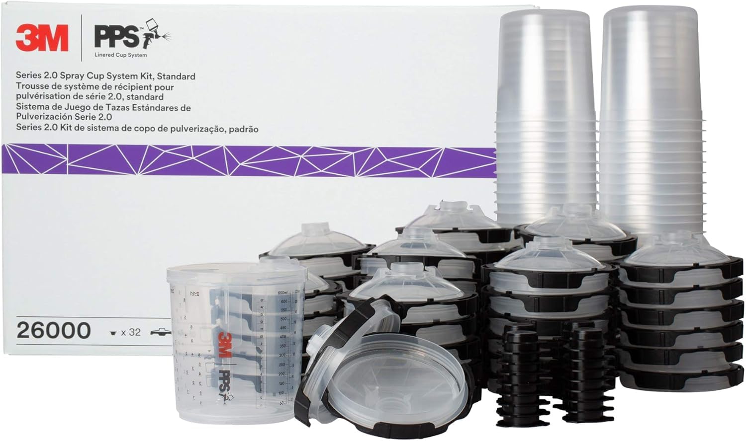 3M front packaging showing complete PPS 2.0 kit and contents for fast setup