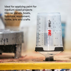 3M quarter-turn locking collar demonstrating secure attachment and reduced buildup