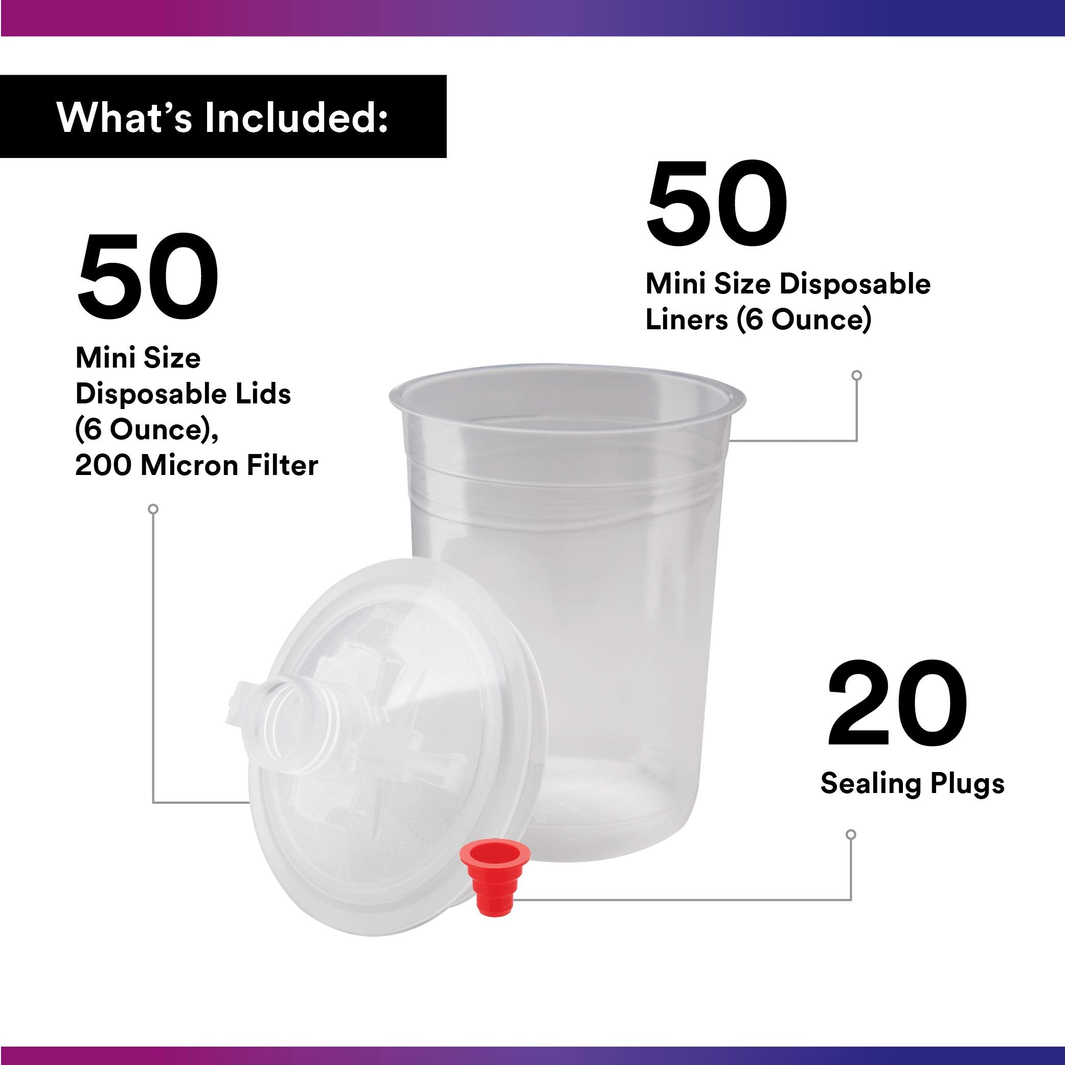 3M PPS mini liners stacked showing disposable supply for faster turnover