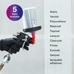 3M PPS sealing plugs displayed protecting mixed paint for later use