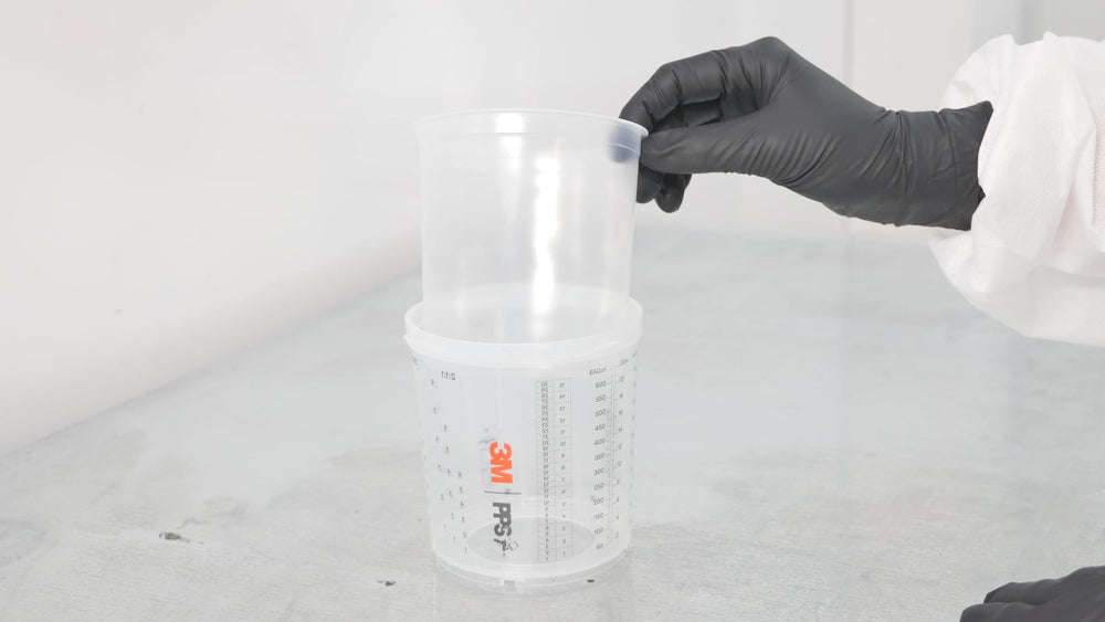 3M PPS kit held in hand for scale showing compact 6-ounce convenience