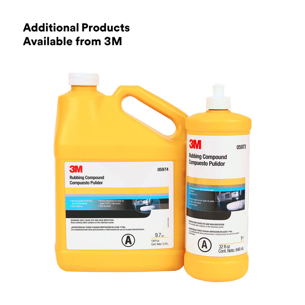 3M residue wiped from paint showing clean removal of defects
