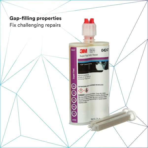 3M cartridge loaded in a dispensing gun demonstrating controlled dispensing and fast repairs