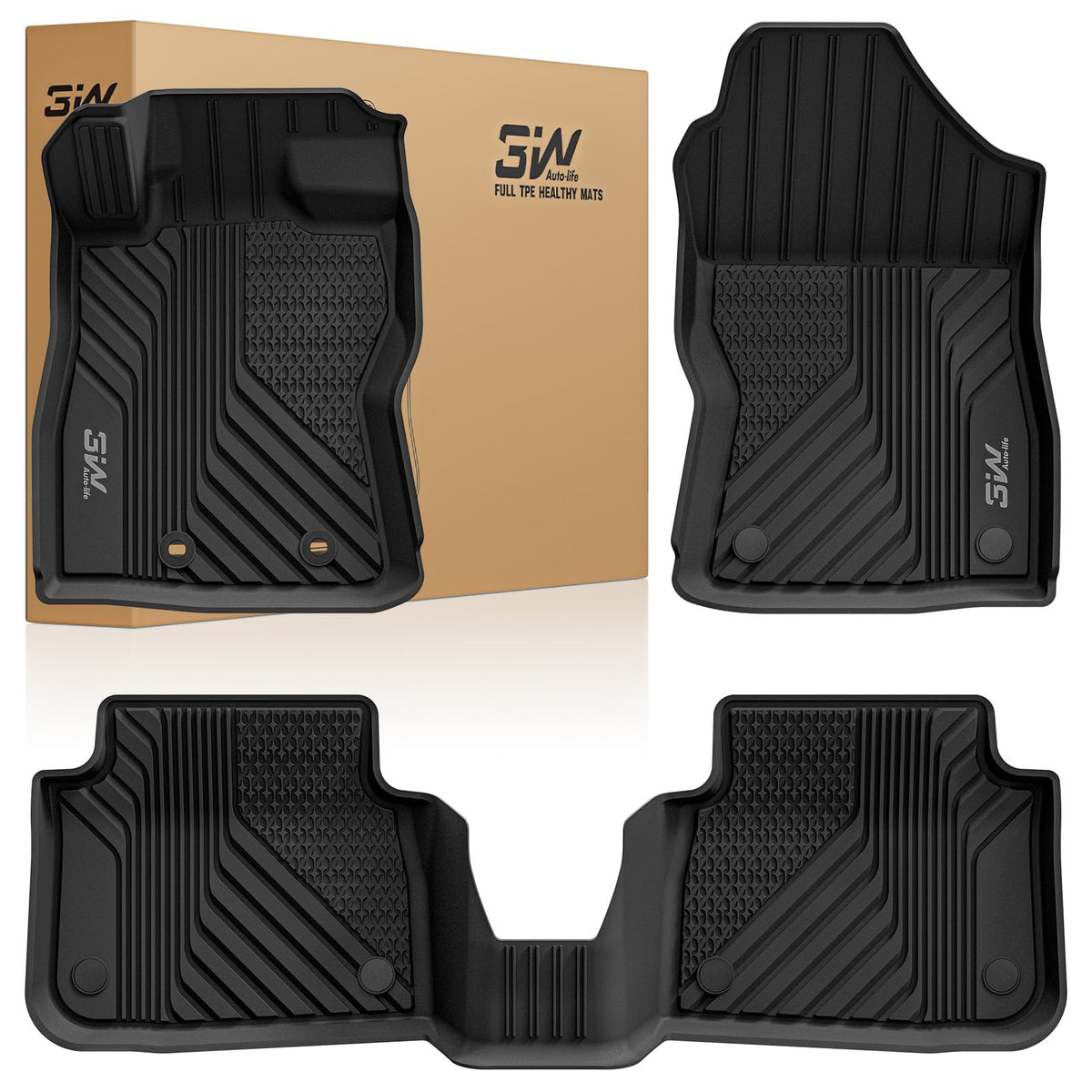 3W front passenger view showing precise fit and full protection