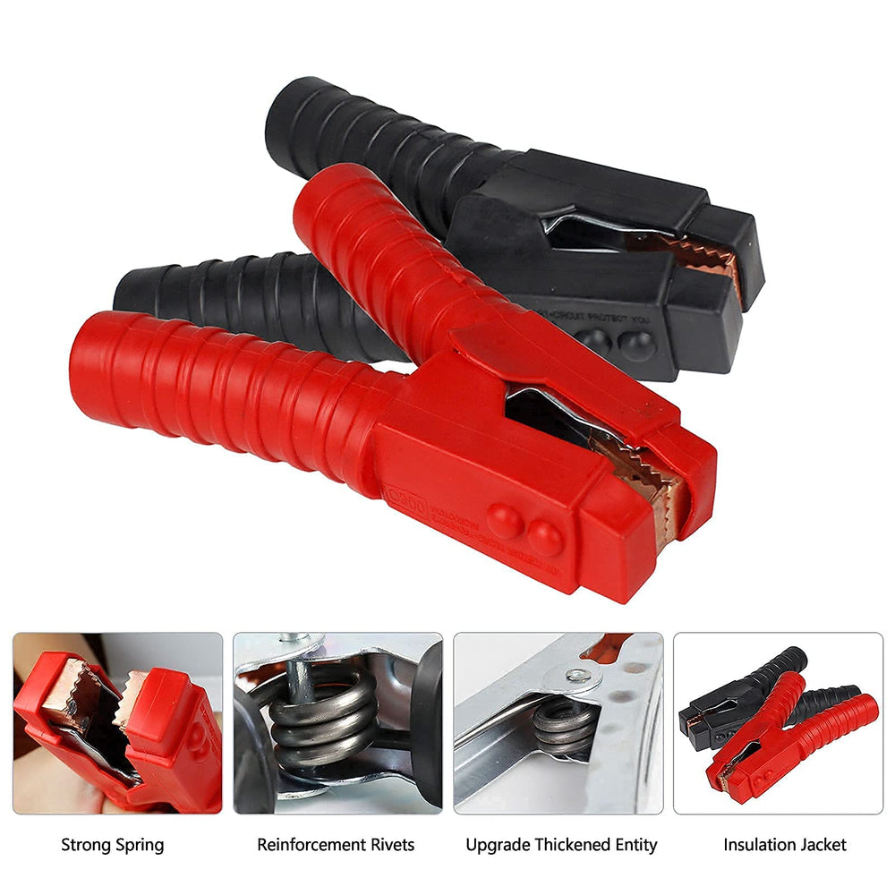 4Bang clamp held in hand to show compact size and portability