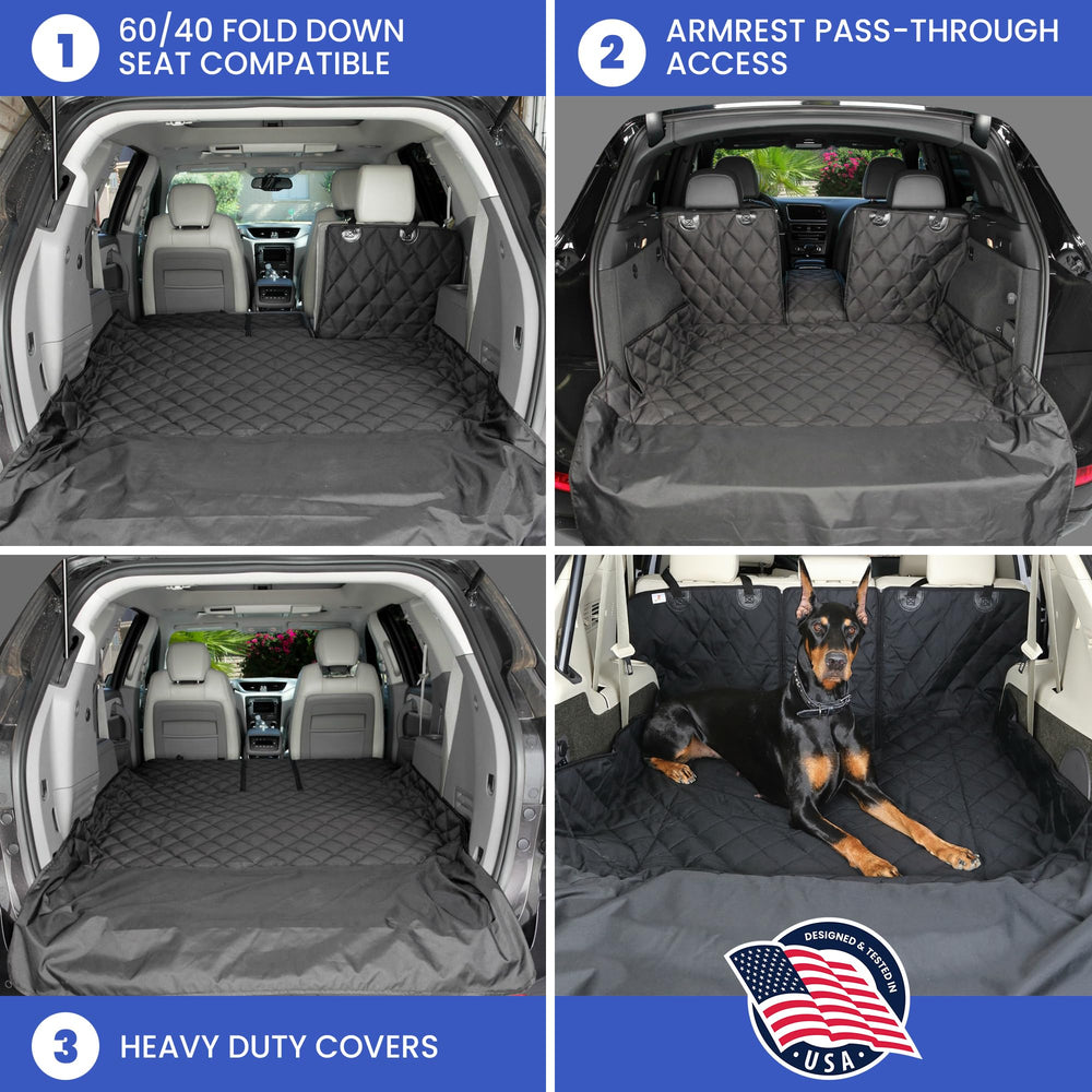 4Knines bumper flap protecting rear bumper during loading and unloading