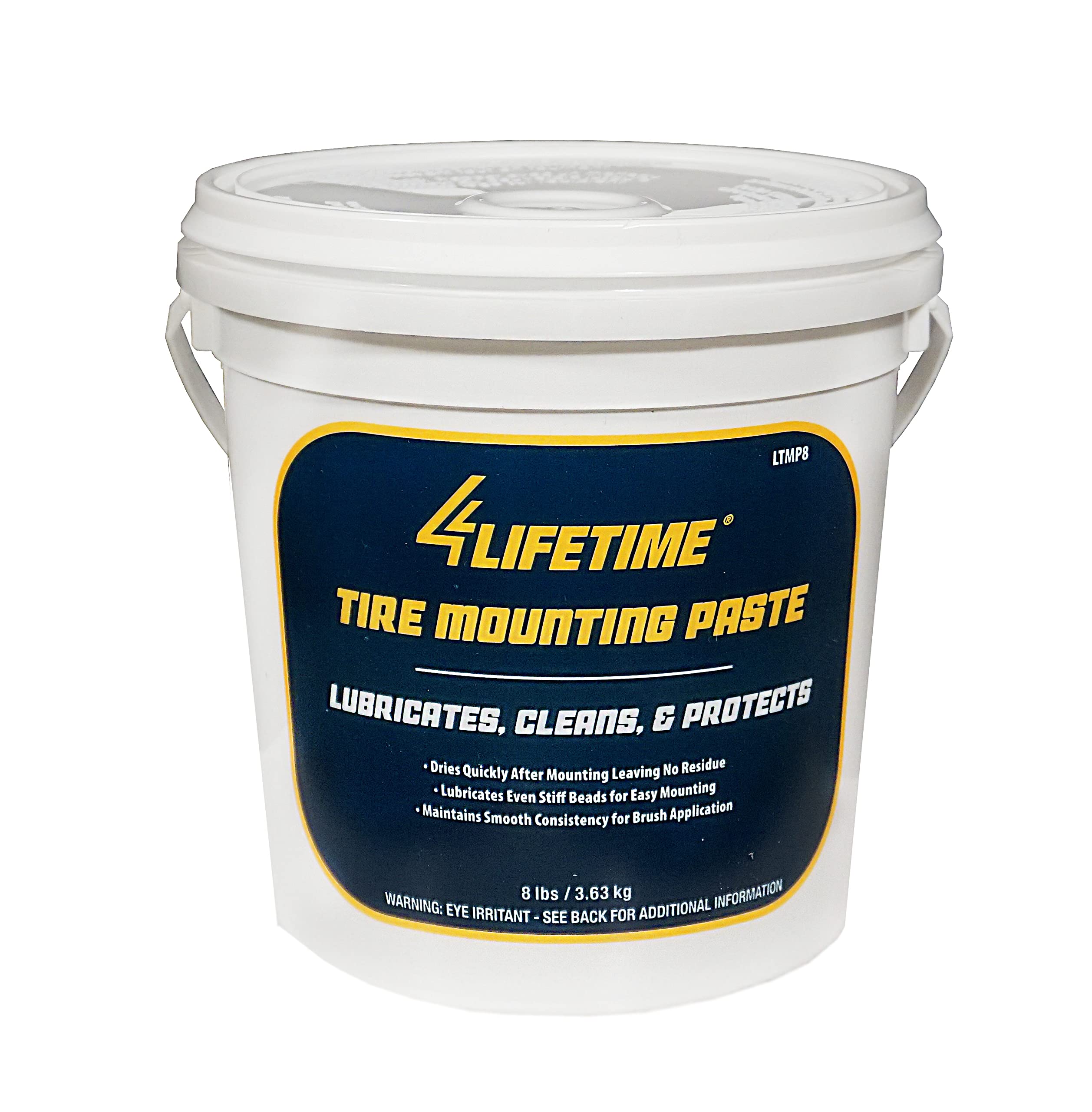 4LIFETIMELINES front bucket label showing product and benefits