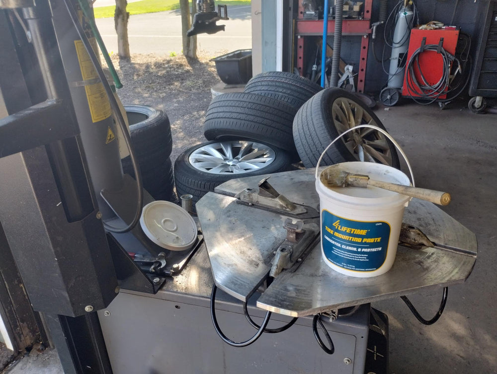 4LIFETIMELINES used in a busy shop to speed tire installation