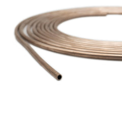 4LIFETIMELINES tubing close-up highlighting copper-nickel sheen and corrosion resistance