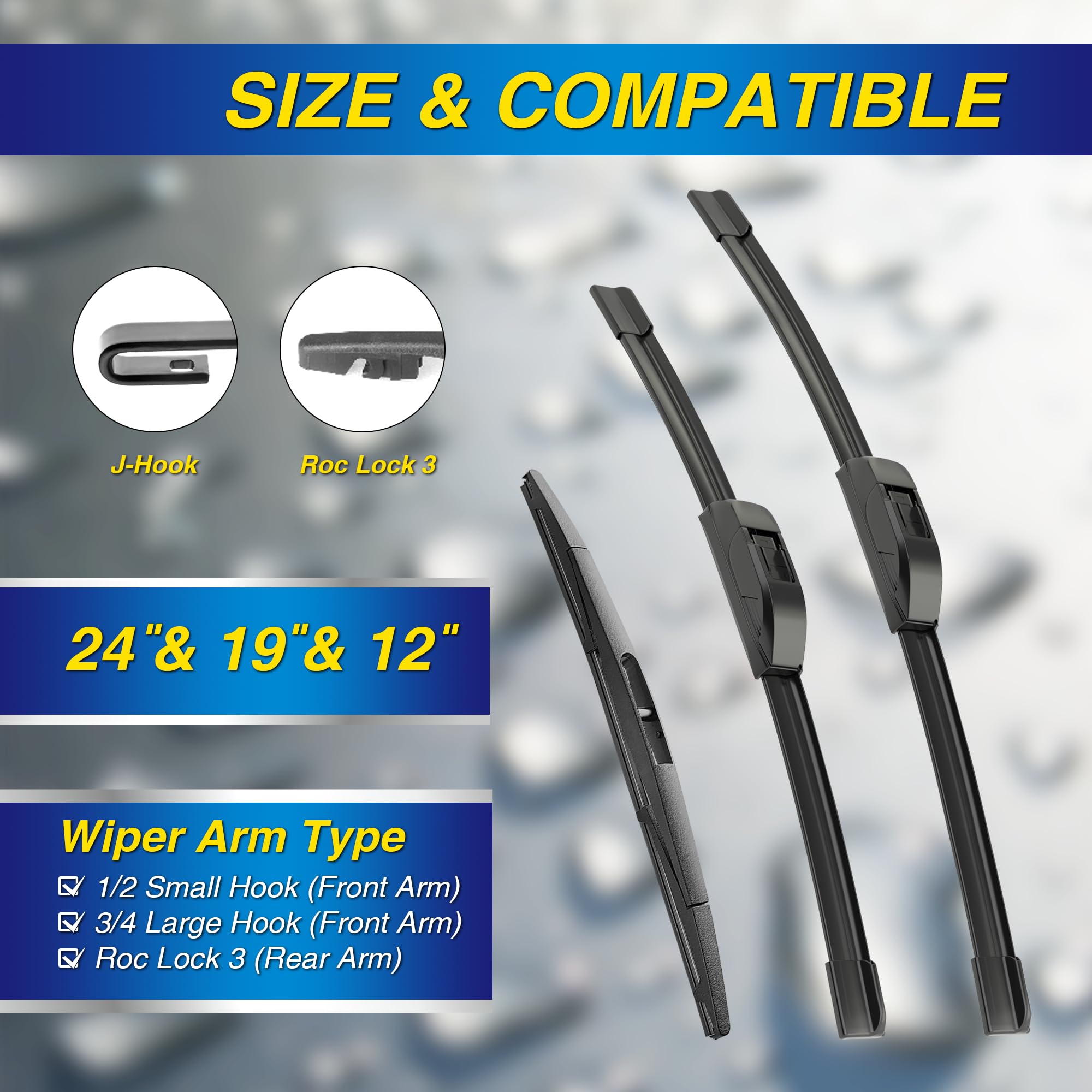 5 PLUS driver blade close-up showing robust metal base and consistent glass contact