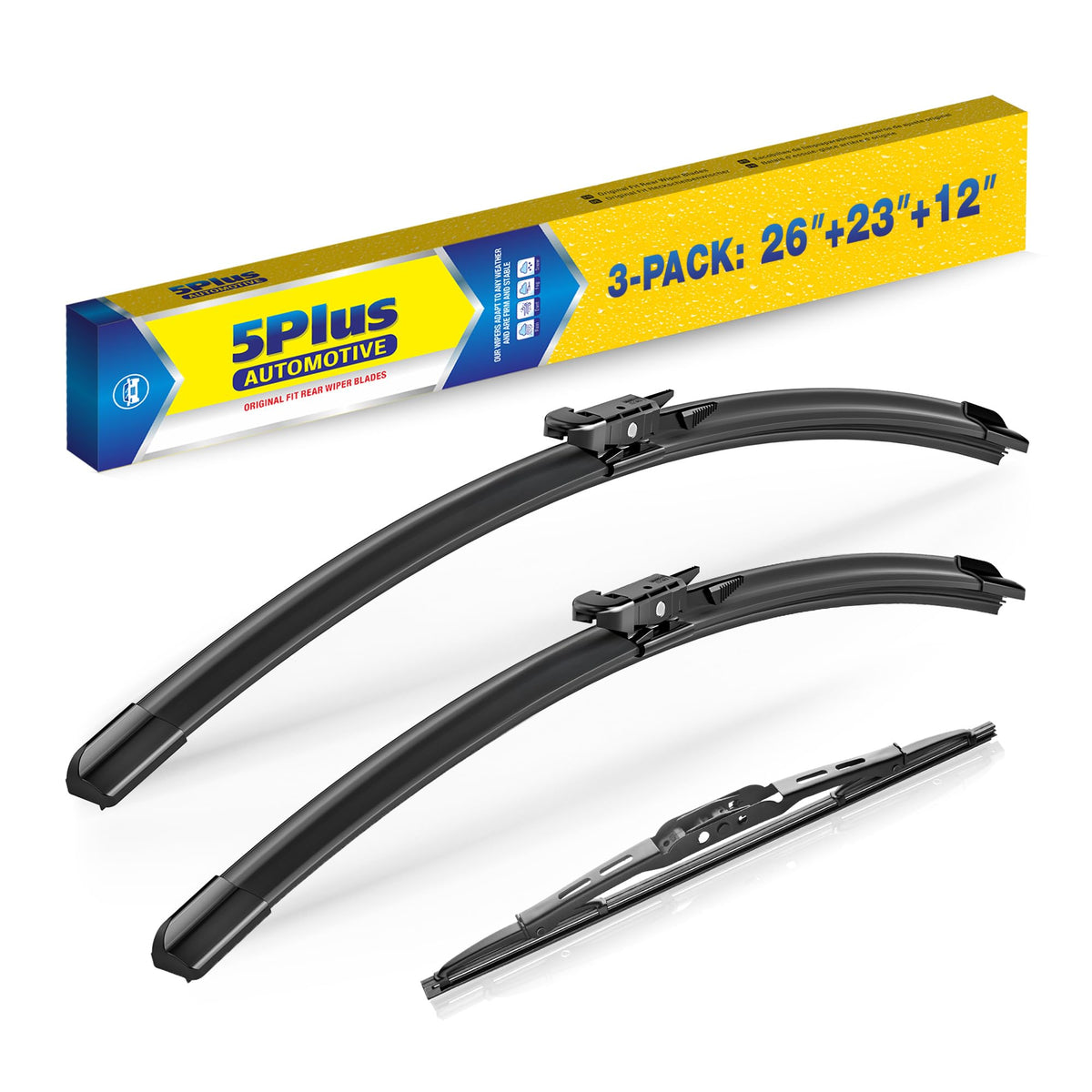 5 PLUS front packaging showing compatible Sequoia fit and quick install benefit