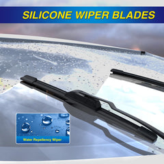5 PLUS passenger blade shown with ruler to confirm 21-inch fitment