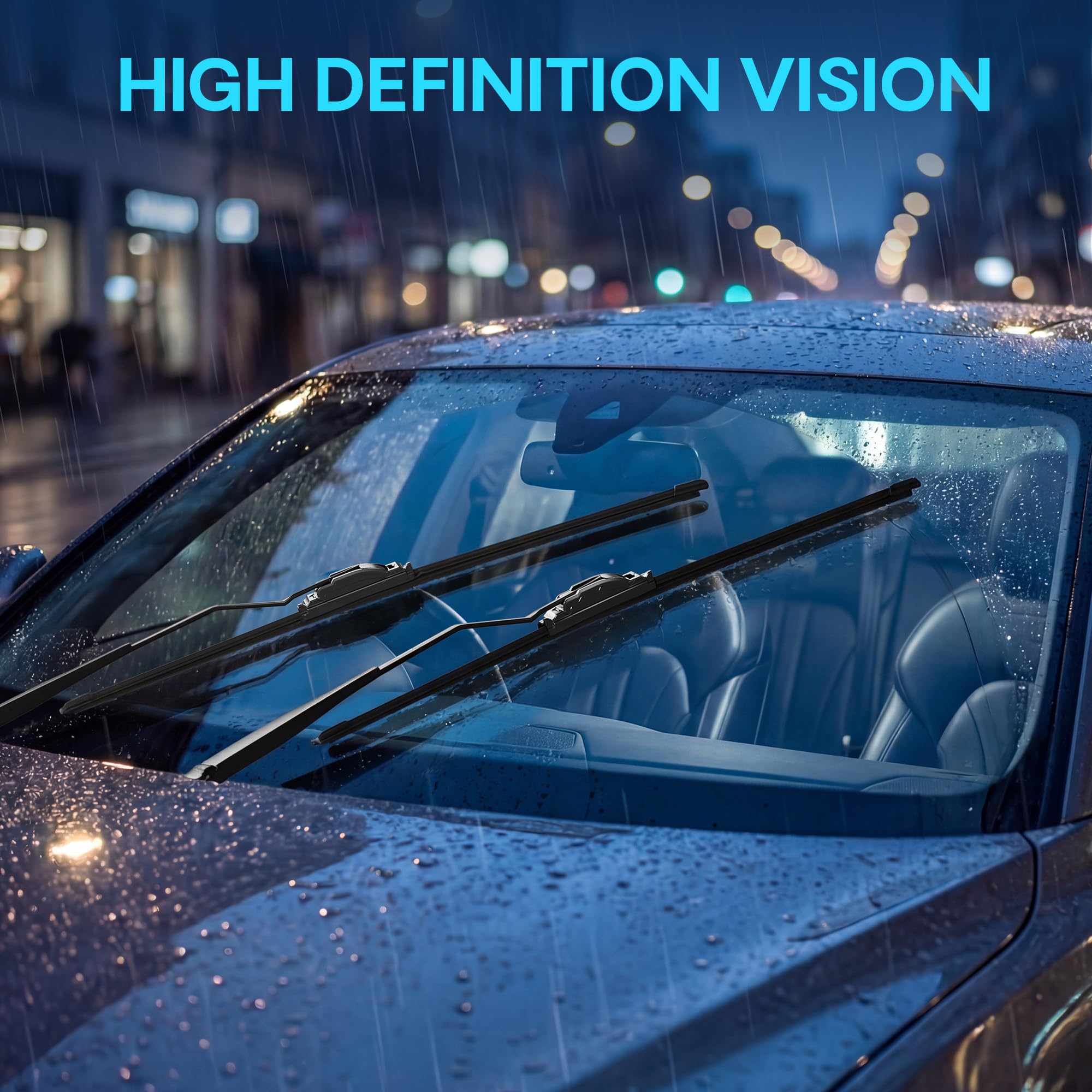 5 PLUS installed on Nissan Versa windshield demonstrating precise fit and smooth contact
