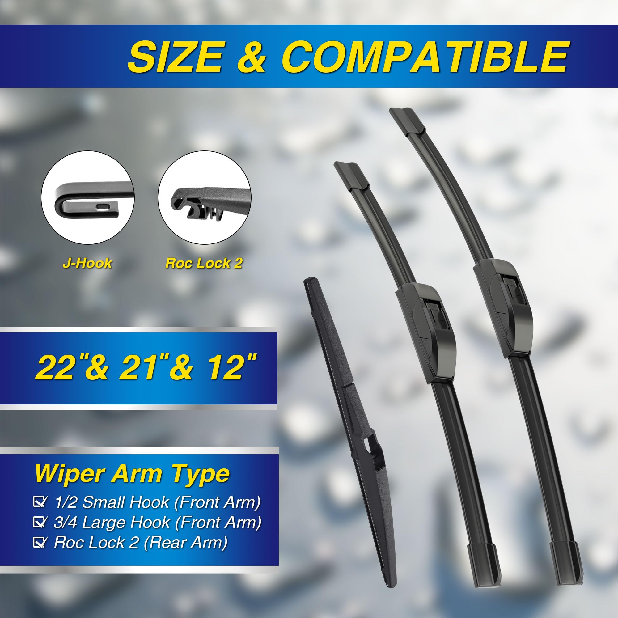 5 PLUS driver blade close-up showing reinforced metal base and secure fit