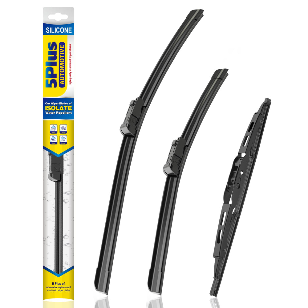 5 PLUS full 3-pack packaging showing blades and benefits